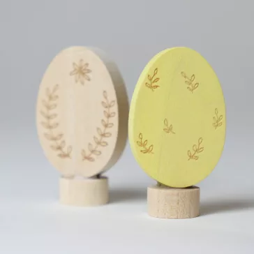   Grimm's festett fa gyertya húsvéti szett Ornamental Duo