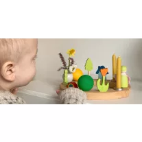 Grimm's festett fa gyertya róka
