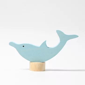 Grimm's festett fa gyertya delfin