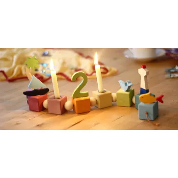 Grimm's festett fa gyertya, csikóhal