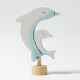 Grimm's festett fa gyertya, két delfin