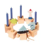 Grimm's festett fa gyertya, két delfin