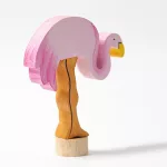 Grimm's festett fa gyertya flamingó