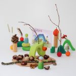 Grimm's mini világ ERDŐ fa játékkészlet