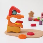 Grimm's mini világ VIRÁGOSRÉT fa játékkészlet