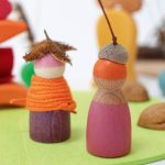 Grimm's mini világ VIRÁGOSRÉT fa játékkészlet