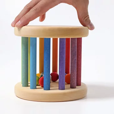 Grimm's fa görgető csörgőkkel