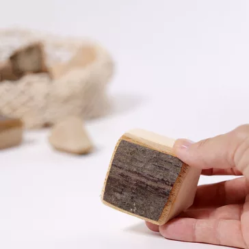 Grimm's natur nagy építőkocka kéreggel
