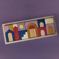 Grimms Panorama fa építőjáték szett