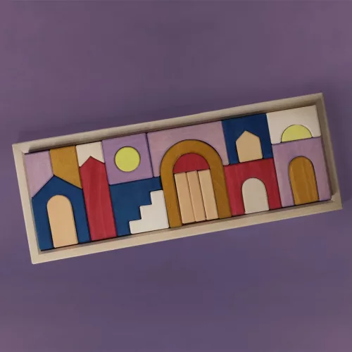 Grimms Panorama fa építőjáték szett