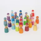 Grimm's 12 pasztell szivárvány fa figura Grimm's 12 pasztell szivárvány fa figura