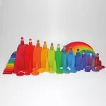 Grimm's 12 szivárvány fa figura