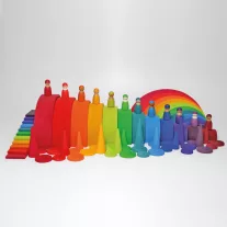 Grimm's 12 szivárvány fa figura