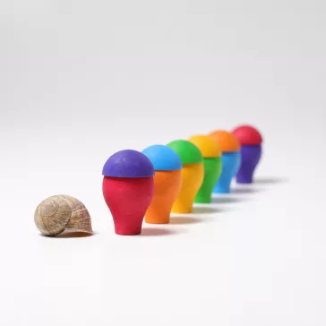 Grimm's szivárvány gomba figura