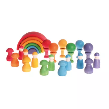 Grimm's szivárvány gomba figura