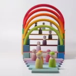 Grimm's építő téglalapok, pasztell színű