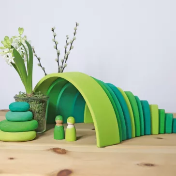   Grimm's nagy szivárvány építő Meadowgreen - Greenopia