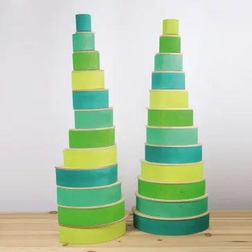   Grimm's nagy szivárvány építő Forestgreen - Greenopia