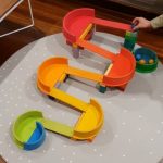 Grimm's félkör alakú fajáték, natúr