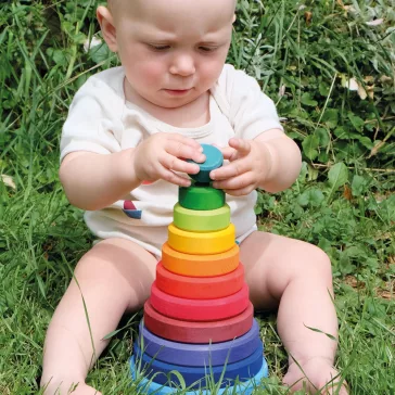 Grimm's nagy montessori szivárvány torony