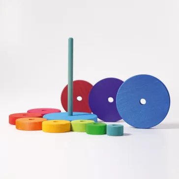 Grimm's nagy montessori szivárvány torony
