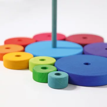 Grimm's nagy montessori szivárvány torony