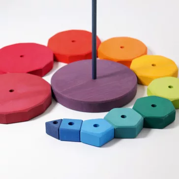 Grimm's geometrikus óriás montesszori toronyépítő