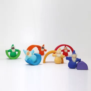 Grimm's mini szakállas manóbabák