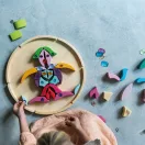 Grimm's Lara fa óriás mandala építőjáték