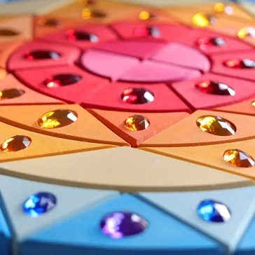 Grimm's szikrázó mandala nap