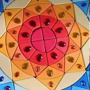 Grimm's szikrázó mandala nap