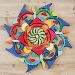 Grimm's ívek a kockákban építőszett - Greenopia