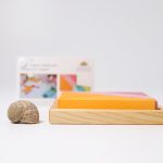 Grimm's tangram - pink-narancs