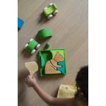 Grimm's fa építő szett - Zöld