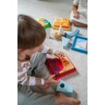 Grimm's fa építő szett - Piros