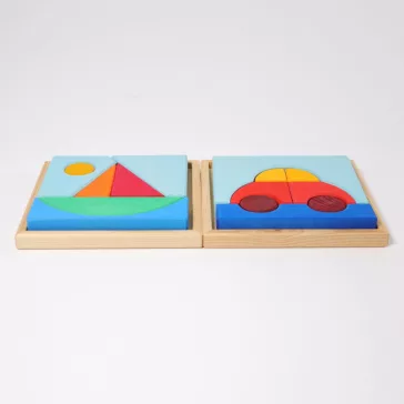 Grimm's autó puzzle építő