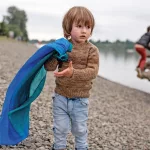 Sarah' Silks elvarázsolt játék selyemből - óceán