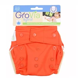 Grovia Shell OS patentos pelenkakülső - Narancs