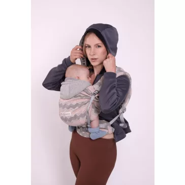 LoveRadius Hoodie babahordozó 2 - Mermaid - Hudi 2