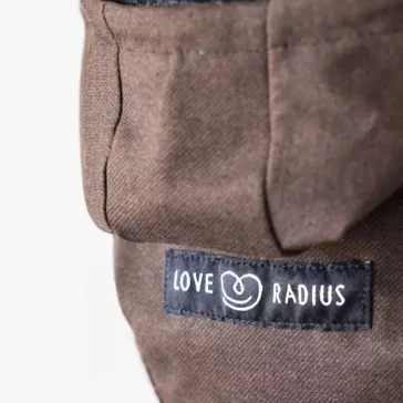   LoveRadius Hoodie babahordozó 2 - Wood - limitált kollekció