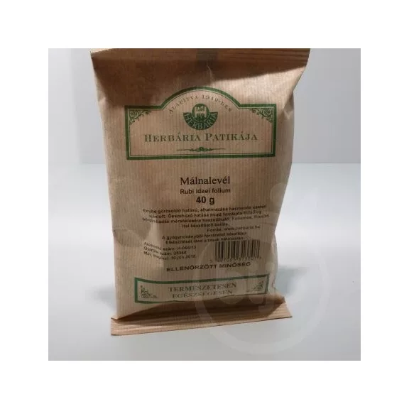 Herbária málnalevél tea, 40 g Herbária málnalevél tea, 40 g
