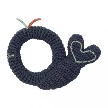 Hoppa horgolt bálna csörgő