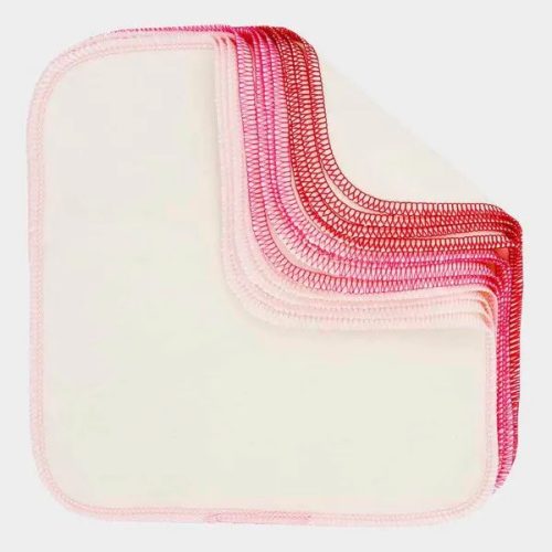 Imse mosható törlőkendők,biopamut - Roses (10 db)