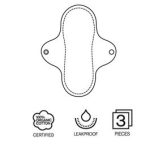 Imse mosható tisztasági betét - Natural