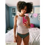 Imse menstruációs bugyi erős, bikini - grey (M)