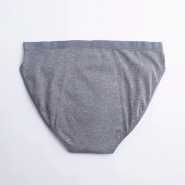   Imse menstruációs bugyi erős vérzéshez - grey melange (L)