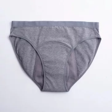   Imse menstruációs bugyi erős vérzéshez - grey melange (XXL)