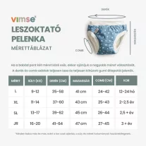 Vimse leszoktató pelenka - Pink Dots / White teddy (2 db)