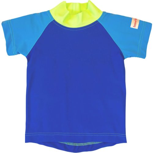 ImseVimse napfényvédős úszófelső, kék/zöld - Méret 86/92