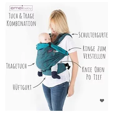 Kölcsönözd ki! -  Emeibaby csatos hordozó